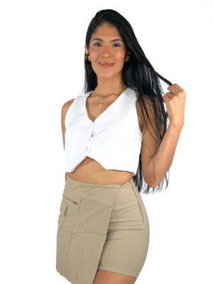 CHALECO DE TRES BOTONES