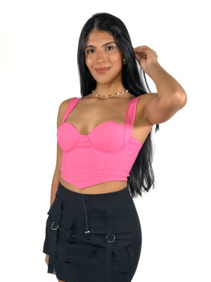 CORSET OVALADO CON CARGADERAS LATERAL