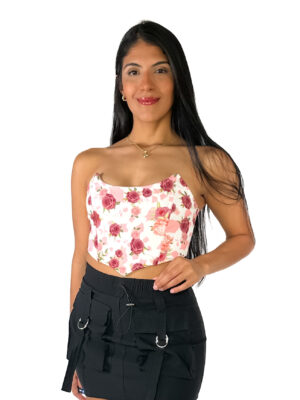 CORSET EN V SUBLIMADO