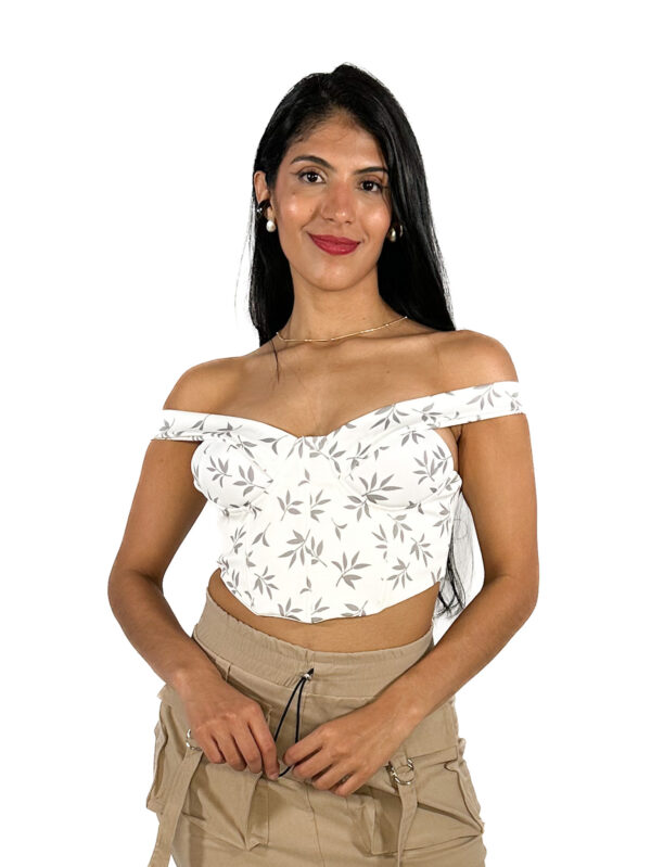 CORSET SUBLIMACION DE COPAS CON SOLAPA LATERAL