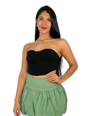CORSET CON COPA DE TELA